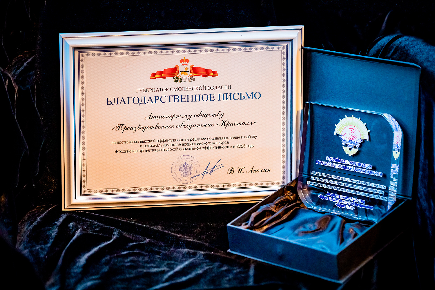 Подведены итоги регионального этапа Всероссийского конкурса «Российская организация высокой социальной эффективности» - 2025».